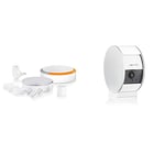 Somfy 1875230, Home Alarm Plus, Alarme sans fil connectée avec sirène  extérieure 112 dB