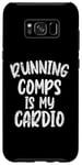Coque pour Galaxy S8+ Running Comps est mon agent immobilier Cardio Funny
