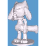 MakeIT Size: Xl, Low Poly "riolu" Pokémon Collection, Collect All Multifärg Xl