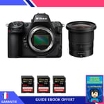 Nikon Z8 + Z 14-30mm f/4 S + 3 SanDisk 64GB Extreme PRO UHS-II SDXC 300 MB/s + Ebook 'Devenez Un Super Photographe' - Hybride Nikon