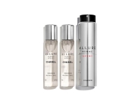 Chanel Allure Homme Sport Giftset - Mand - 60 ml (Edt Twist and Spray 3 x 20ml, Cologne Travel Spray and 2x Refills)