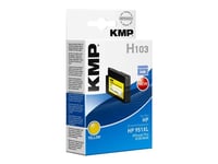 KMP H103 - 30 ml - jaune - cartouche d'encre (équivalent à : HP 951XL) - pour HP Officejet Pro 251dw, 276dw, 8100, 8600, 8600 N911a, 8610, 8615, 8616, 8620, 8625, 8630