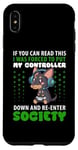 Coque pour iPhone XS Max Toy Terrier Gamer Jeu vidéo