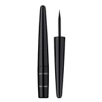 EVAGARDEN Long Lasting Eye Liner - Liquid Formula with Thin Applicator for Precise, Quick Makeup - Emphasize Your Look with Graphics - Set Curves from Light to Dramatic - 01 Black - 0.05 oz