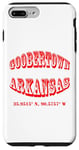 iPhone 7 Plus/8 Plus Goobertown Arkansas Coordinates Souvenir Case