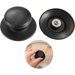 2-pack lock med handtag, lockknopp, kastrullknoppar, universella köksknoppar, ersättningshandtag för lock, kastrullknopp mot skållning