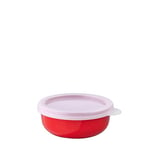 Mepal - Boîte de rangement Lumina - Boîte hermétique alimentaire avec couvercle pour frigo, congélateur, four vapeur, micro-ondes et lave-vaisselle - Bol de service - 250 ml – Nordic red