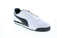 Puma Roma Basic 35357204 Mens White Synthetic Lifestyle Trainers Shoes