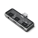 Satechi Mobile Xr Hub With Audio - Mobilny Adapter Usb-C (1X Usb-C 100W Pd| 2.0 Data I Audio, 1X Usb-C Dp 1.4 4K@60Hz| 3.0 10 Gb