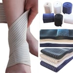 Thin Elbow Wrist Knee Ankle Hand Support Wrap Sport Bandage Comp Navy