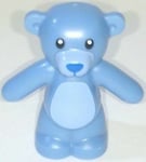 CITY LEGO Minifigure Teddy Bear Medium Blue Animal Minifig Rare