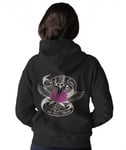 Dunken Think less live more ziphoodie dam (XL)