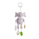 Baby Rattles Windchimes Hang Bell Plush Cartoon Animal Toy C