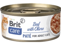 Brit Care Cat Beef Paté with Olives 70g - (24 pk/ps)