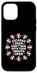iPhone 15 Pro Cicadas 2024 Don't Run With Your Mouth Open Brood XIII Funny Case