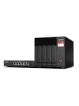 QNAP TS-473A - NAS server - with QSW-1105-5T switch - NAS-Palvelimet
