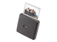 Fujifilm Instax Link Wide - Skrivare - Färg - Led - 86 X 108 Mm Upp Till 5 Utskrifter/Min (Färg) - Kapacitet: 10 Foton - Bluetooth 4.2 Le - Mockagrå