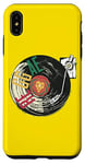 iPhone XS Max Reggae Vinyl Record Player Dj Deck Rasta Jamaican Edition Case