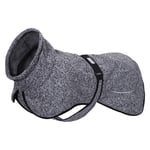Rukka® Comfy -neuletakki, harmaa/musta - n. 50,5 cm selänpituus (koko 50)