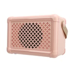 (Pink)Airshi Portable Karaoke Machine Portable Speaker Multifunctional 6 Sound