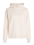 Calvin Klein Hero Logo Hoodie Kräm