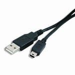 Invero® Mini USB Charging Cable for Sony Playstation 3 PS3 Dual Shock Controller