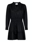 Neo Noir Yvette Poplin Dress - Black Svart 36 22-2