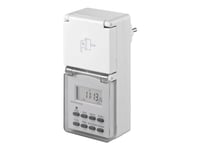 Goobay Digital Timer - Automatisk Strömbrytare - Ac 230 V - Vit