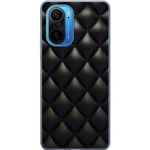 Xiaomi Poco F3 Transparent Mobilskal Lyxiga rutor