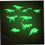 Bontand 1set Luminous Glow in the Dark Dinasour Moon Decals Party Home Decor Wall Stickers Hot 3d for Kids Room Bedroom Ceiling