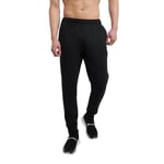 Champion Men's Powerblend Retro Fleece Jogger Pant, Black, X-Large