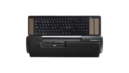 Mousetrapper Delta Extended & Type Keyboard - Kit Kablet Sentral Pekeenhet Svart