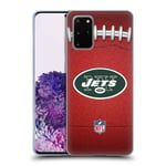 Official NFL Football 2018/19 New York Jets Logo Soft Gel Case Compatible for Samsung Galaxy S20+ / S20+ 5G