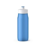 EMSA 518087 Squeeze Bottle, 0,6 l, PE, Bleu, 6,5 x 6,5 x 21,9 cm
