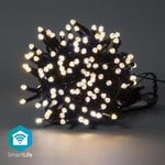Nedis Älykäs jouluvalot | Nauha | Wi-Fi | Lämmin Valkoinen | 200 LED s | 20.0 m | Android™ / IOS