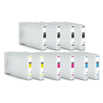 kompatible Epson T9081-T9084 XL combo pack 10 stk bläckpatron (634 ml)