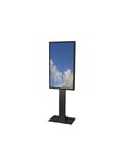 Floorstand Glass Universal 49"- 65" - stand - for LCD display 65" 200 x 200 mm