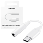 SAMSUNG USB-C HEADPHONE ADAPTER USB TYPE-C TO 3.5MM JACK - WHITE - EE-UC10JUWEGW