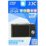 JJC LCP-GF6 LCD Film Camera Screen Display Protector for PANASONIC LUMIX GF6