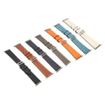 Smartwatch Leather Strap Watch Replacement Band Strap For IWatch Series SE 8 UK