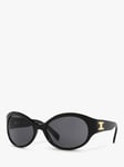 Celine CL40271I Women's Triomphe Oval Sunglasses