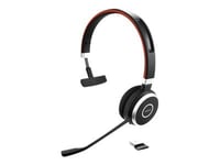 Jabra Evolve 65 Headset Kabel & Trådlös Huvudband Samtal/musik Micro-USB Bluetooth Svart