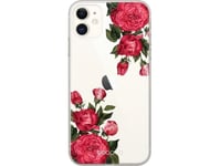Babaco Etui Babaco Flowers 007 Iphone Xs Max Transparent Fodral
