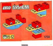 LEGO System Basic Red Polybag Set 1758