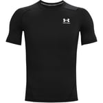 Under Armour Mens Heat Gear High Core Compression Tshirt - Black / Small