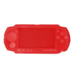 Rouge - Coque De Protection En Silicone Souple Pour Console Sony Psp 2000 3000