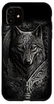 iPhone 11 Stylish Viking Wolf Design Wild Animal Viking Wolf Case