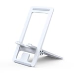 Foldable Multi-Angle Phone Stand White