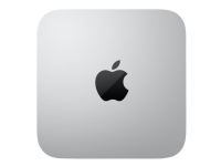 Apple Mac mini - M1 - RAM 8 GB - SSD 256 GB - M1 8-core GPU - GigE - WLAN: Bluetooth 5.0, 802.11a/b/g/n/ac/ax - macOS Monterey 12.0 - skärm: ingen - silver