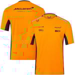 McLaren F1 2023 Officiellt Team T-shirt Tee Orange Herr Kortärmad Orange Orange S Orange